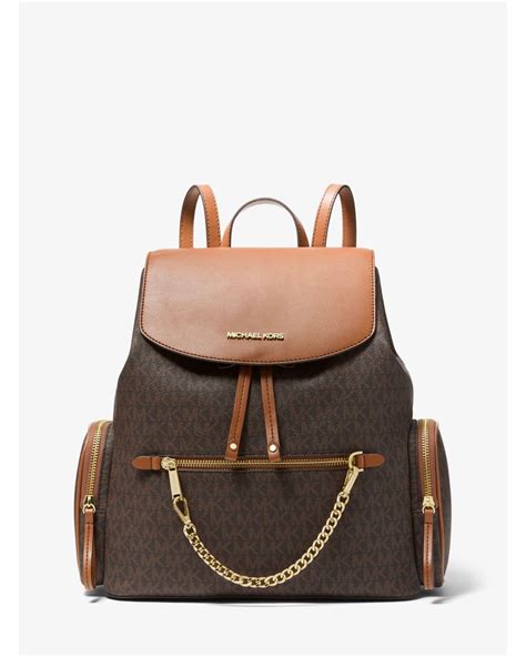 michael kors jet set backpack brown|Michael Kors outlet jet set.